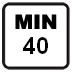 Age of youngest household member 40