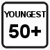 Minimum age of youngest applicant 50