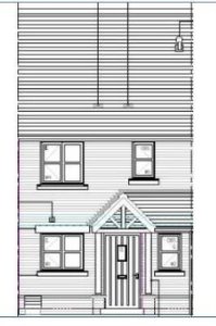 Front view. Artist impression
